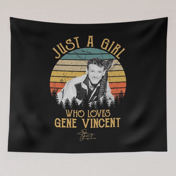 Item preview, Just A Girl Who Loves Gene Vincents designed and sold by RudolfBodnar.