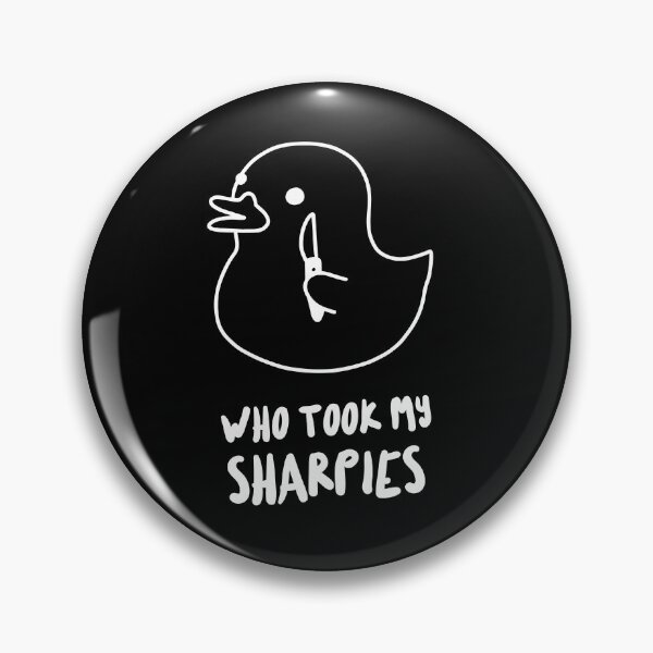 Item preview, Media planning & marketing - WHO TOOK MY SHARPIES designed and sold by Geeqco.