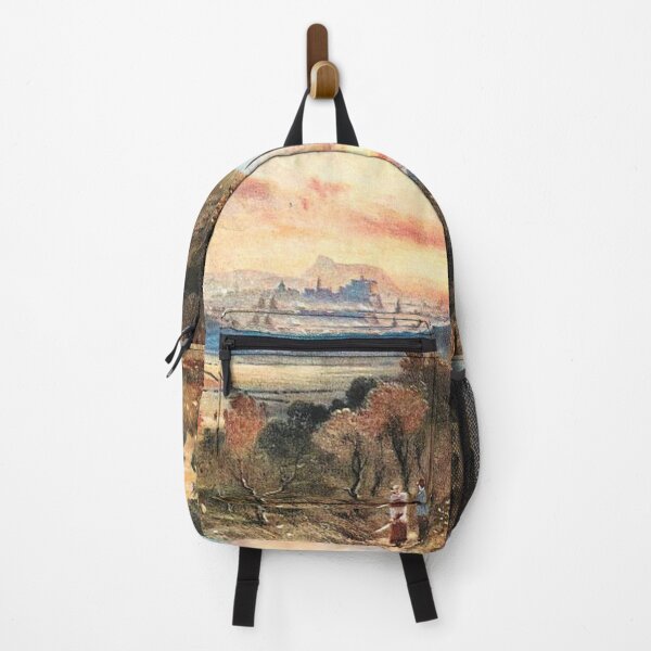 Item preview, Vintage Illustration of Edinburgh from Corstorphine Hill designed and sold by yourscotland.