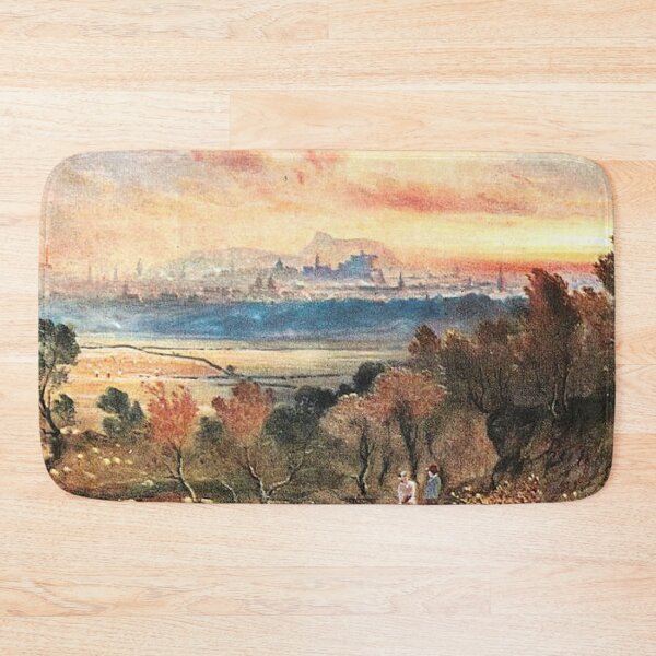 Item preview, Vintage Illustration of Edinburgh from Corstorphine Hill designed and sold by yourscotland.