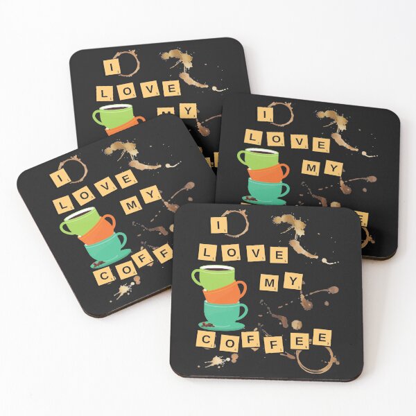 Item preview, Coffee Menu. I Love My Coffee designed and sold by Tshirtintrend.