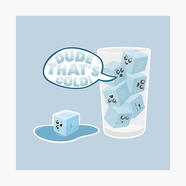 Ice Cold Photographic Print