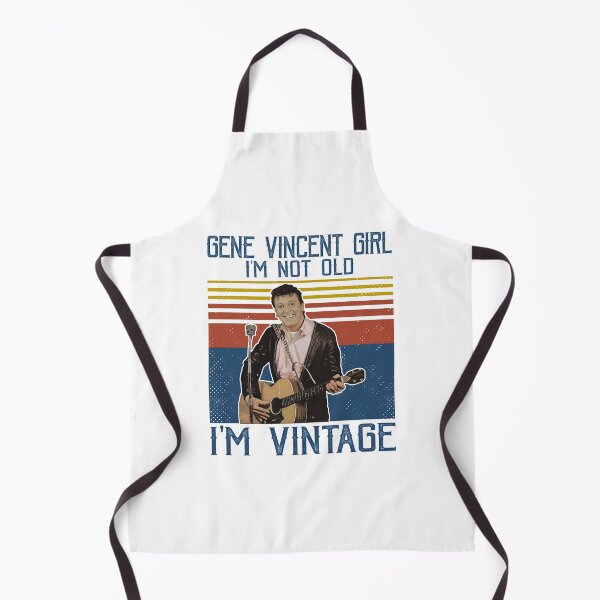 Item preview, Retro Gene Vincents Girl I'm Not Old I'm Vintage designed and sold by RudolfBodnar.