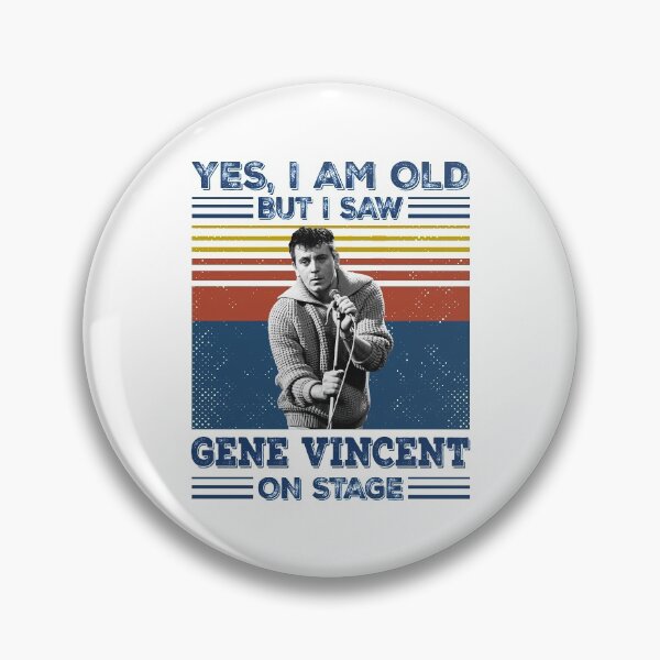 Item preview, Retro Yes I'm Old But I Saw Gene Vincents On Stage designed and sold by RudolfBodnar.