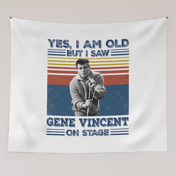 Item preview, Retro Yes I'm Old But I Saw Gene Vincents On Stage designed and sold by RudolfBodnar.