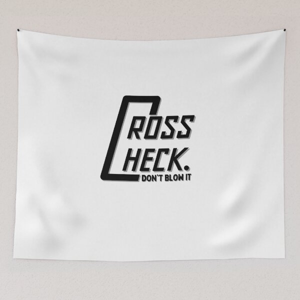 Item preview, Cross Check. Don't Blow It Shirt designed and sold by biwdrawing.