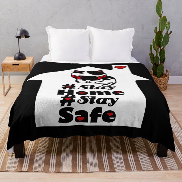 Item preview, ❤️#Stay Home Stay Safe Motivational Covid-19 Quote designed and sold by Fantabulous.
