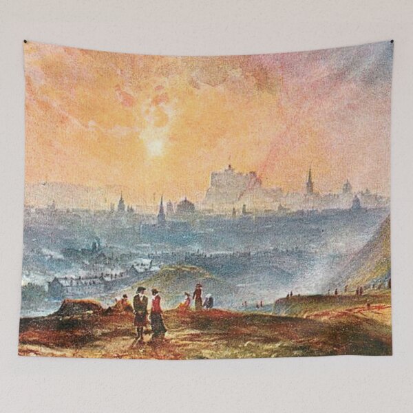 Item preview, Vintage Illustration of Edinburgh from Samson's Ribs designed and sold by yourscotland.
