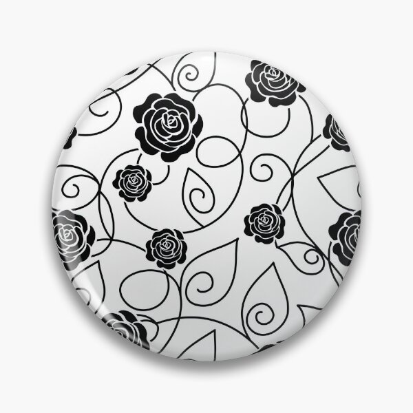 Item preview, Floral Black Rose Pattern, Black Rose Seamless Pattern, Black Rose Pattern Design   designed and sold by graphic-genie.