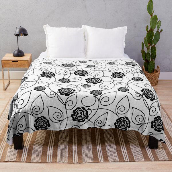 Item preview, Floral Black Rose Pattern, Black Rose Seamless Pattern, Black Rose Pattern Design   designed and sold by graphic-genie.