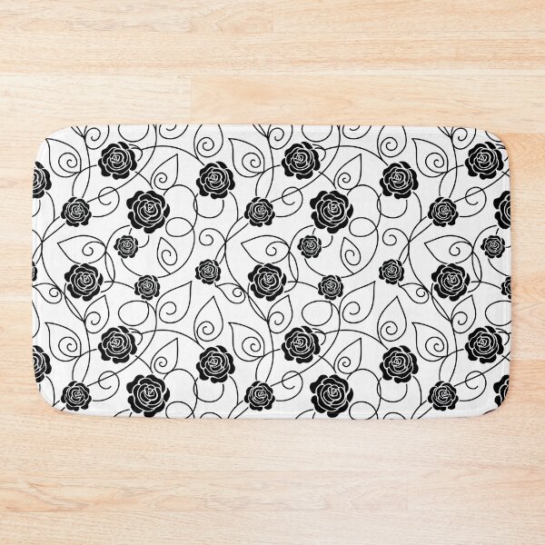 Item preview, Floral Black Rose Pattern, Black Rose Seamless Pattern, Black Rose Pattern Design   designed and sold by graphic-genie.