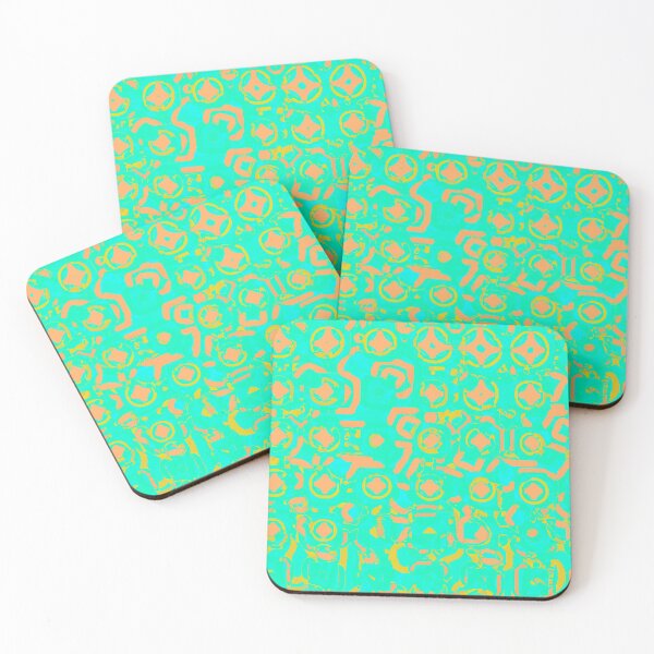 Item preview, Eroded dystopian formula - abstract pattern designed and sold by Xdelacra.