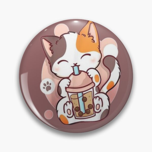 Item preview, Cat Boba Tea Bubble Tea anime shirt designed and sold by chanat3659.