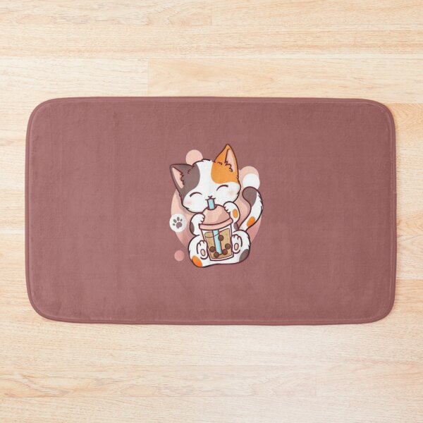 Item preview, Cat Boba Tea Bubble Tea anime shirt designed and sold by chanat3659.