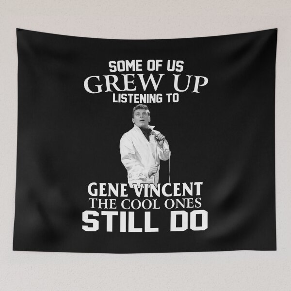 Item preview, Some Of Us Grew Up Listening To Gene Vincents The Cool Ones Still Do Vintage designed and sold by RudolfBodnar.