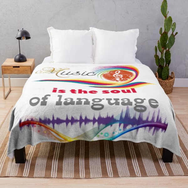 Item preview, Music is the soul of language designed and sold by BLISS-SV.