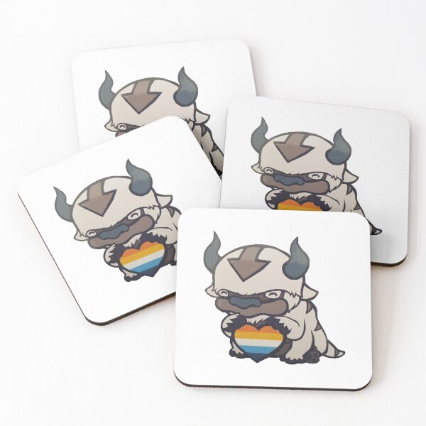 Item preview, Appa with Pride Flag designed and sold by Alyes.