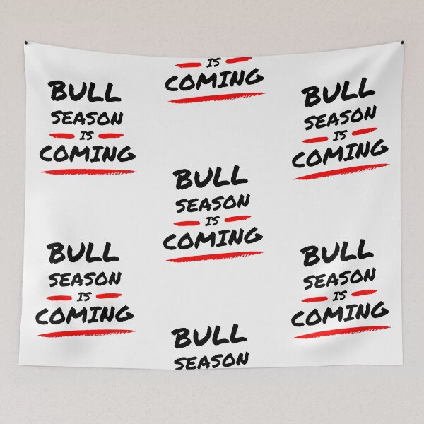 Item preview, Bull season is coming ! Artwork 1 (Black) designed and sold by TraderShirts.