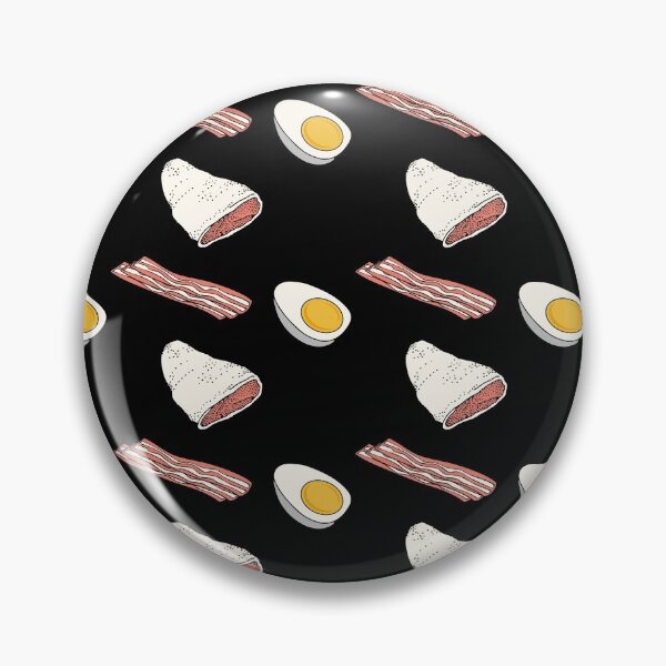 Item preview, Keto - egg, bacon and ham pattern designed and sold by 2Girls1Shirt.