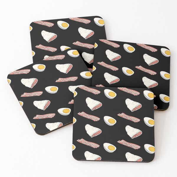 Item preview, Keto - egg, bacon and ham pattern designed and sold by 2Girls1Shirt.