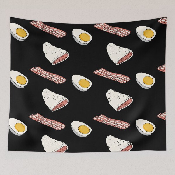 Item preview, Keto - egg, bacon and ham pattern designed and sold by 2Girls1Shirt.