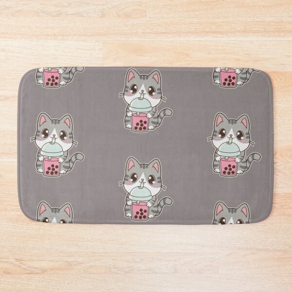 Item preview, Cat Boba Tea Bubble Tea anime shirt designed and sold by chanat3659.