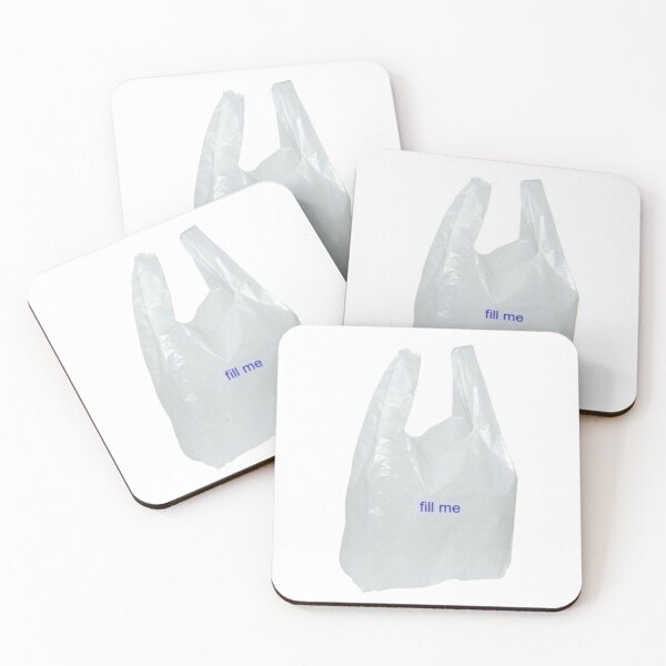 Item preview, Weirdcore Platic Bag designed and sold by skullcore.