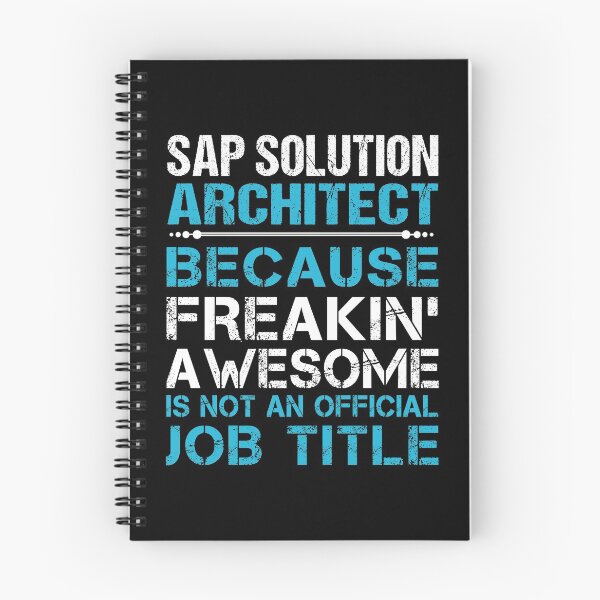 Item preview, Sap Solution Architect T Shirt - Freaking Awesome Gift Item Tee designed and sold by jennynicho.