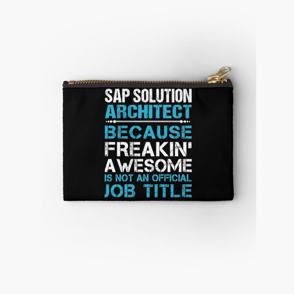 Artikelvorschau, Sap Solution Architect T-Shirt - Freaking Awesome Gift Item Tee entworfen und verkauft von jennynicho.