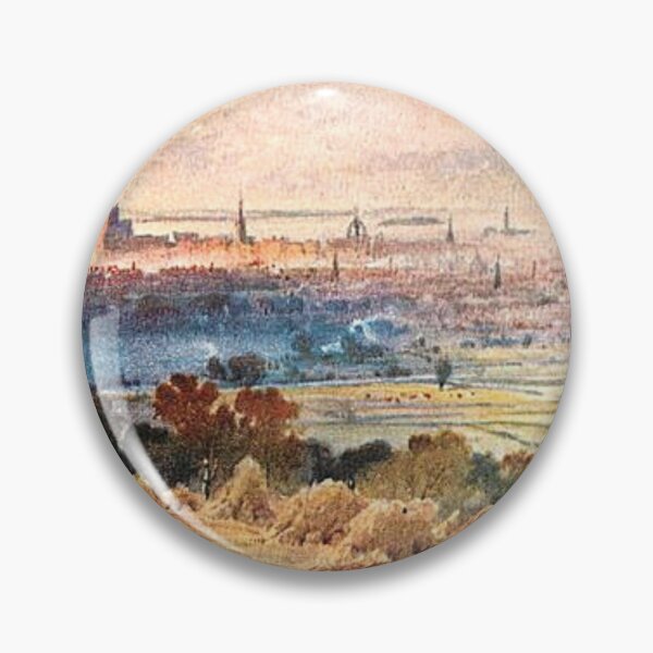 Item preview, Vintage Illustration of Edinburgh from Braid Hills designed and sold by yourscotland.