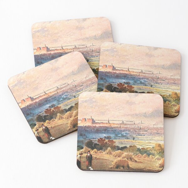 Item preview, Vintage Illustration of Edinburgh from Braid Hills designed and sold by yourscotland.