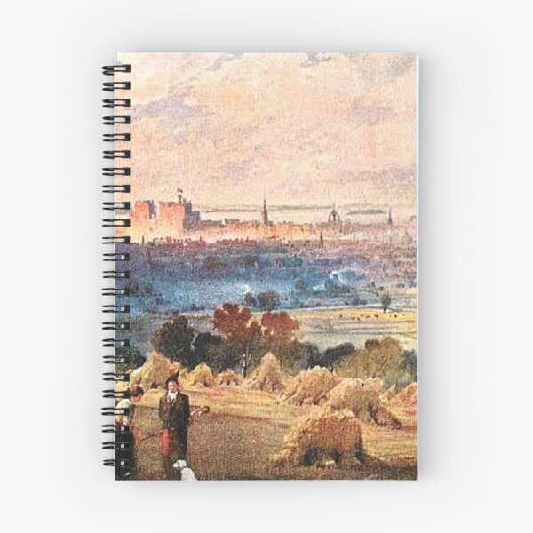 Item preview, Vintage Illustration of Edinburgh from Braid Hills designed and sold by yourscotland.