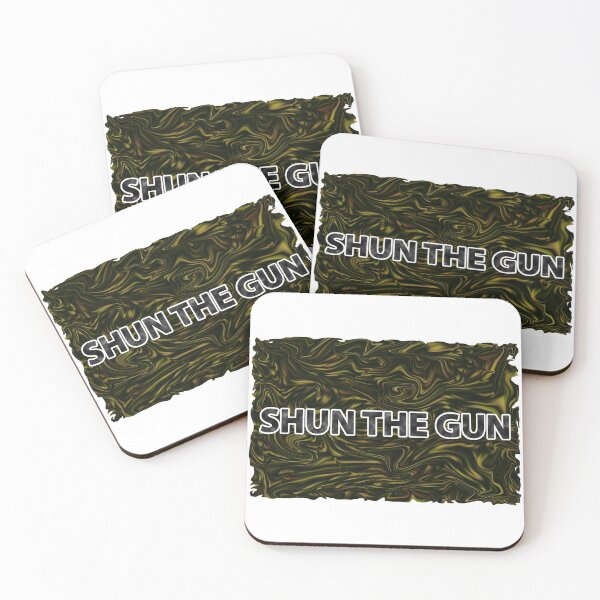 Item preview, SHUN THE GUN designed and sold by 5purplestarfish.