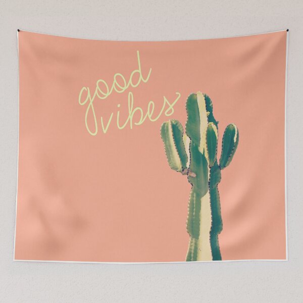Item preview, Good Vibes Desert Dream Cactus designed and sold by meowmeows.
