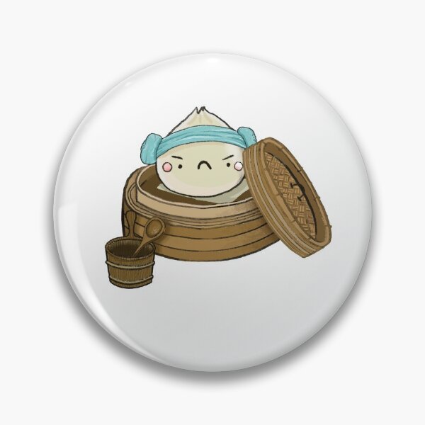 Item preview, Bao Chinese Dimsum Cute Kawaii Laptop decoration designed and sold by joeartsy.