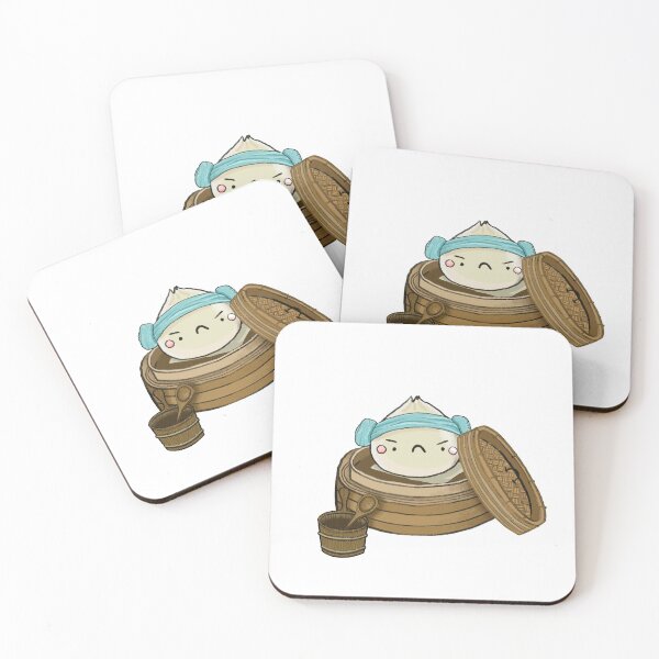 Item preview, Bao Chinese Dimsum Cute Kawaii Laptop decoration designed and sold by joeartsy.