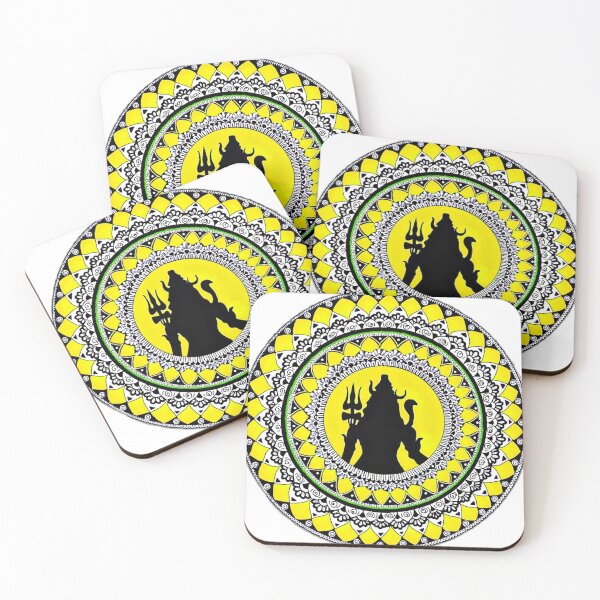 Item preview, Mandala art with lord shiva designed and sold by banothsonu.