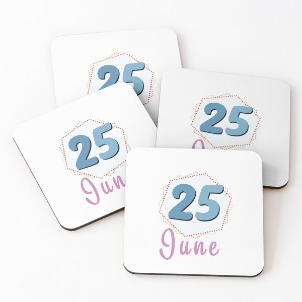 Item preview, 25 june happy birthday designed and sold by Design your dreams.
