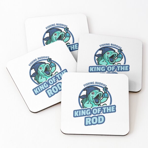Item preview, Fishing Buddies - King of the Rod designed and sold by SassyAndChill.