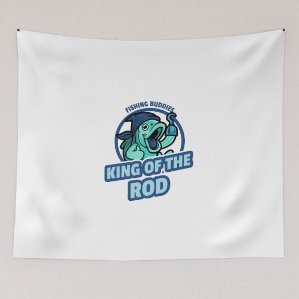 Item preview, Fishing Buddies - King of the Rod designed and sold by SassyAndChill.