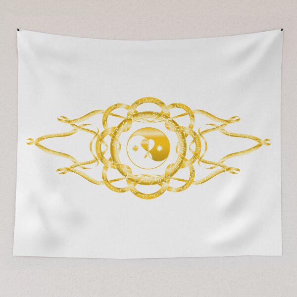 Item preview, Katy Perry Never Really Over Metallic Gold Symbol With Lyrics White Background designed and sold by cryaboutitnow.