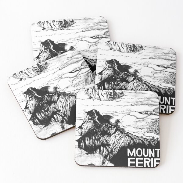 Aperçu de l'œuvre Les microphones - Mount Eerie Back créée et vendue par eeriemic.