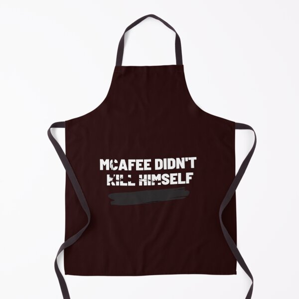 Item preview, McAfee Didn't  Kill Himself T-shirt designed and sold by Nizznoy.