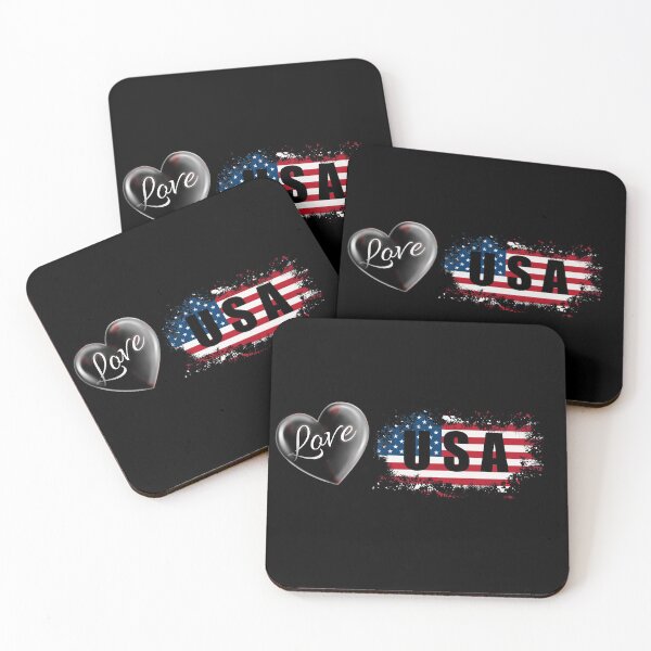Item preview, Love USA. I Love America.  designed and sold by SuvrasaiMerch.
