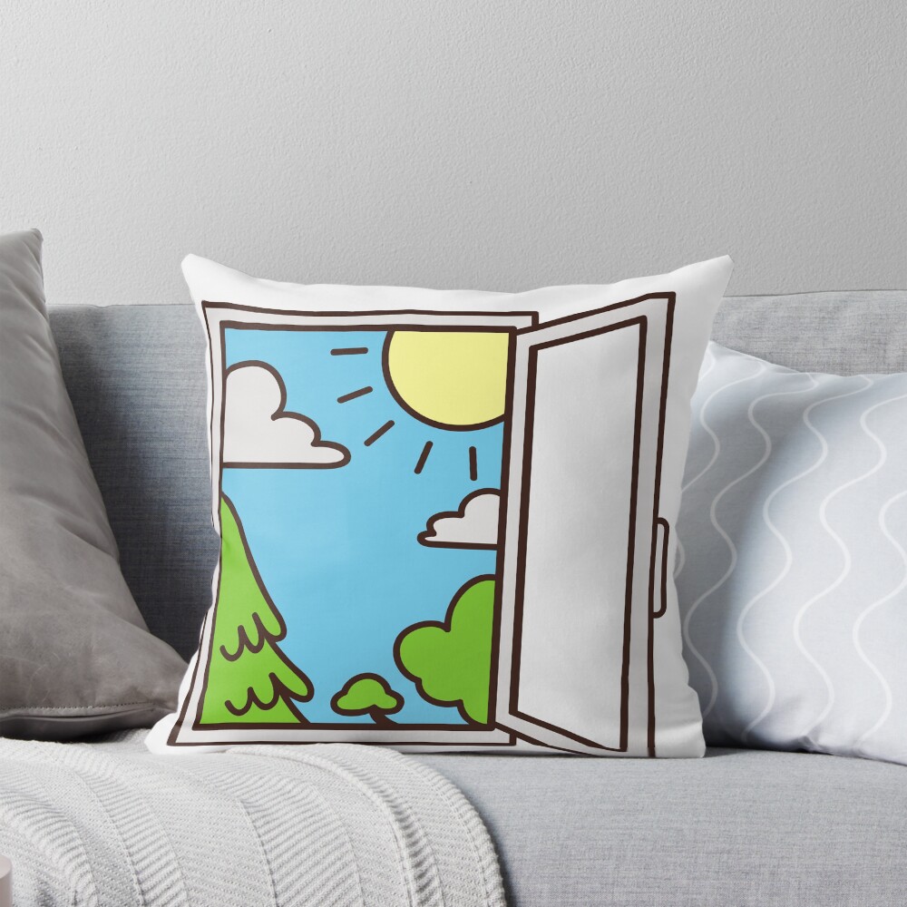 Item preview, Throw Pillow designed and sold by ahmabdallah.
