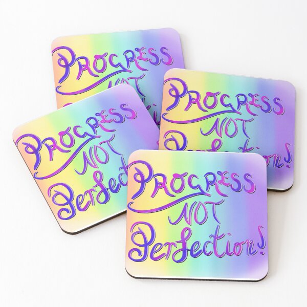 Item preview, Progress not perfection designed and sold by Jodie Humphries.