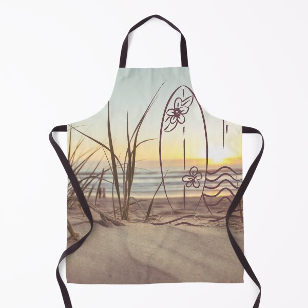 Item preview, Beach Sunset with a board designed and sold by AshLiam.