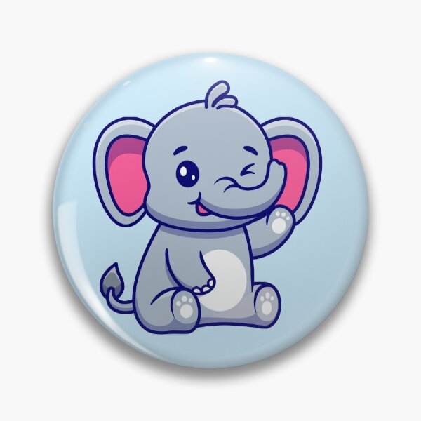 Item preview, Cute Elephant designed and sold by AriesSeeker.
