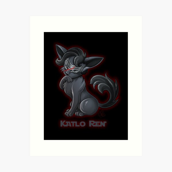 Vista previa del artículo con la obra «Katlo ren», diseñado y vendido por clefchan.