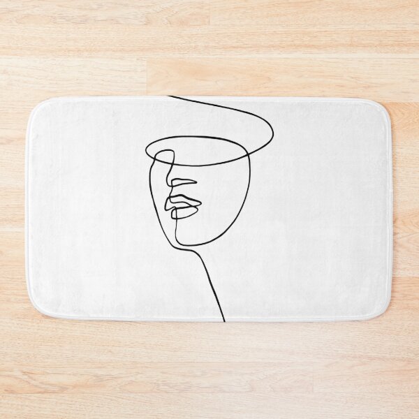 Item preview, Abstract Face Vi - One Line Art designed and sold by TheRedFinch.